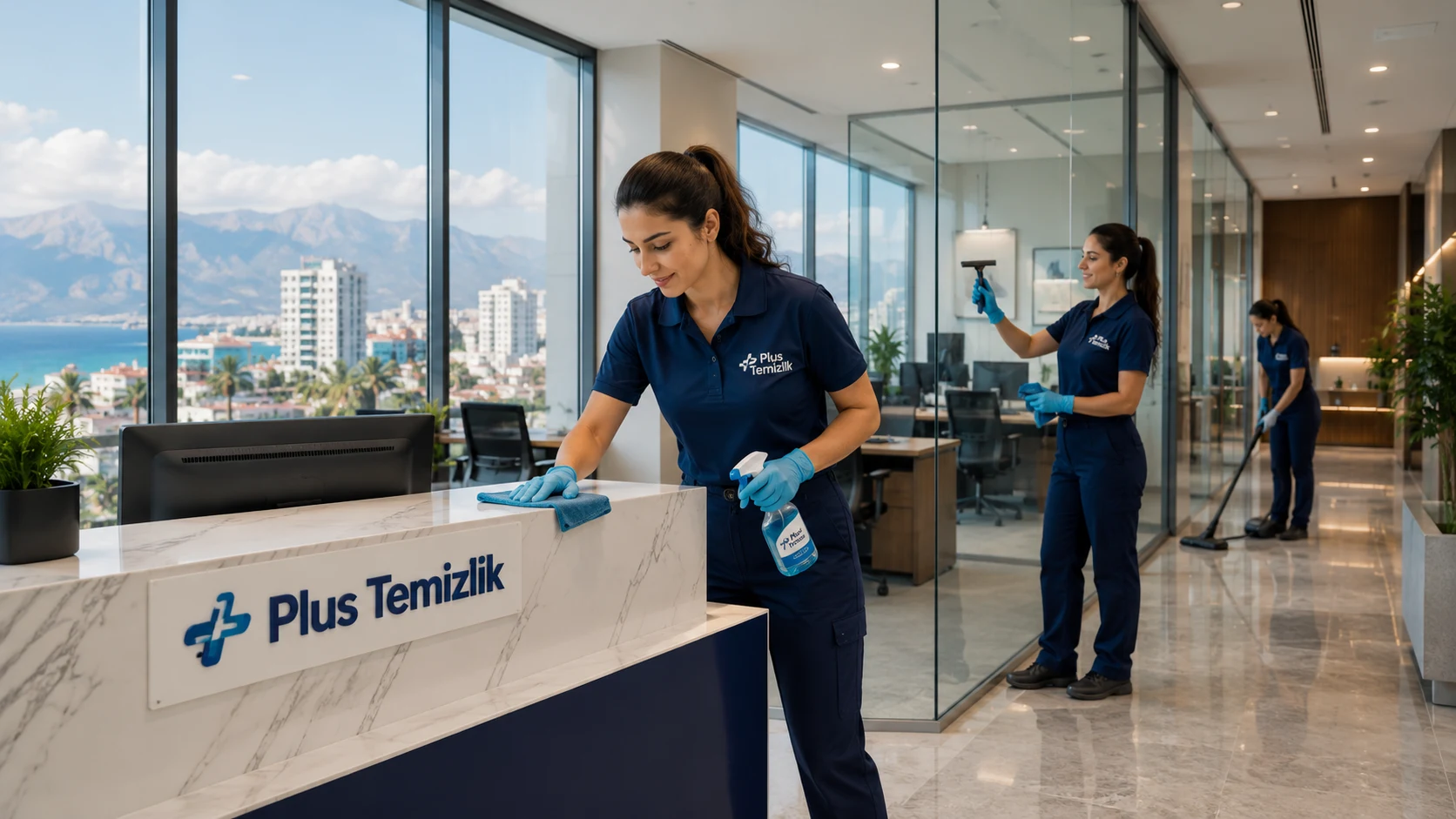 Antalya ofis temizliği çalışma alanı